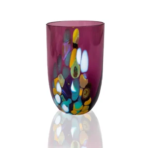 Marble Tumbler glas - Mulberry Purple