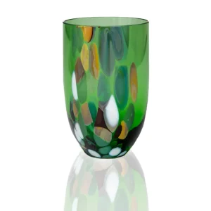 Marble Tumbler glas - Pine Green