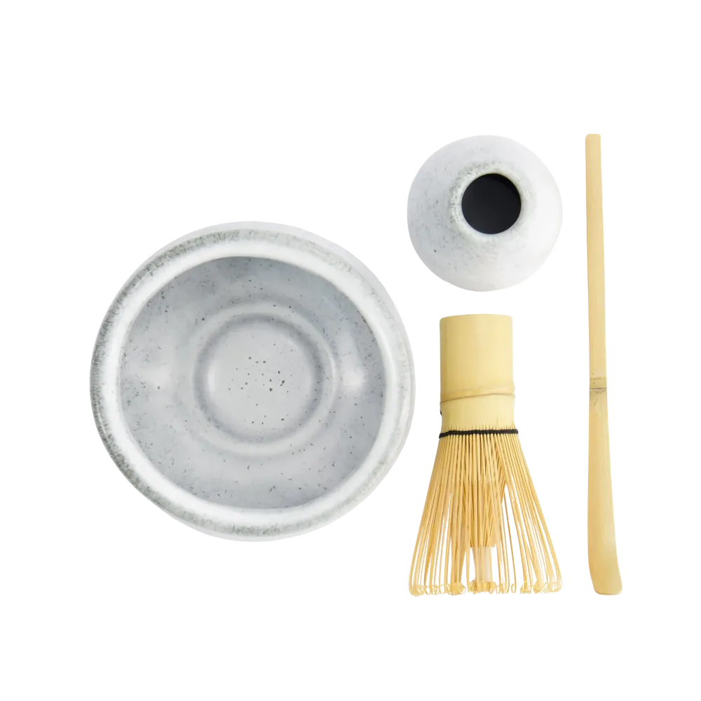 Matcha gavesæt - grå
