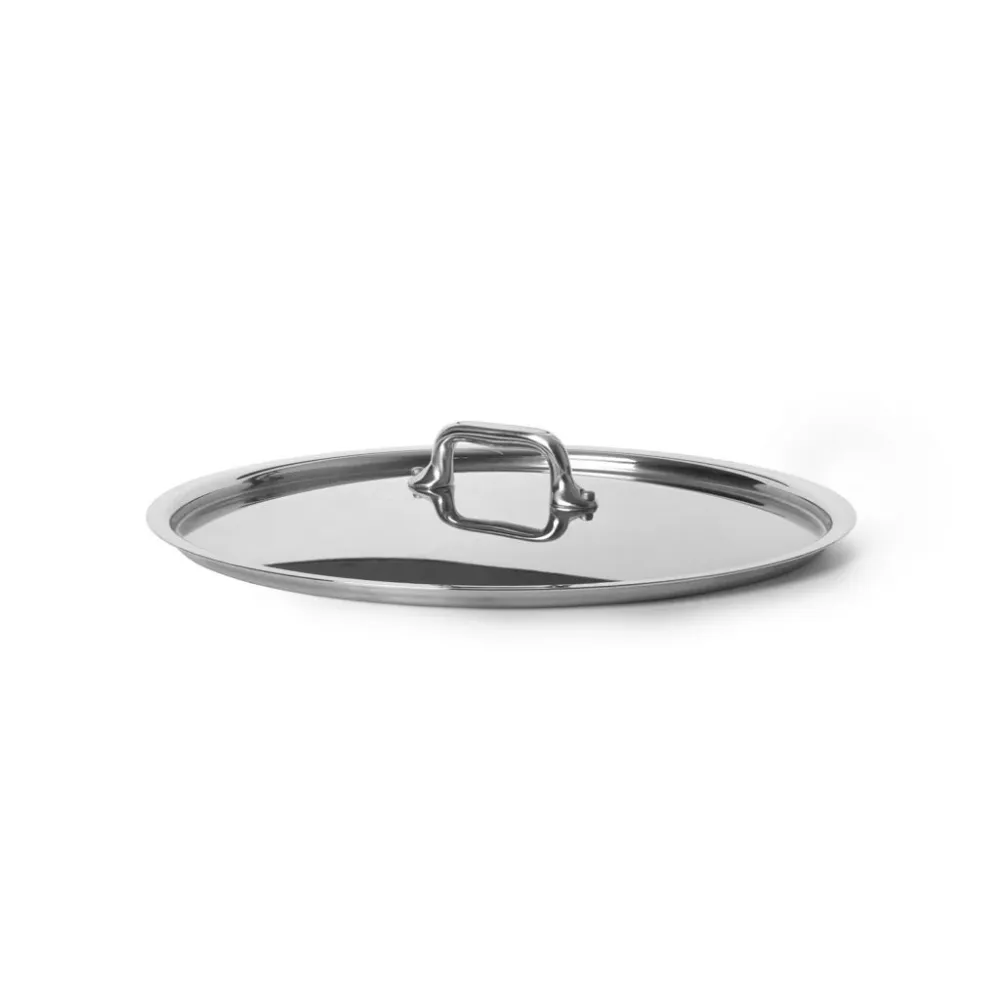 Mauviel Cook Style Låg blank stål - 12 cm