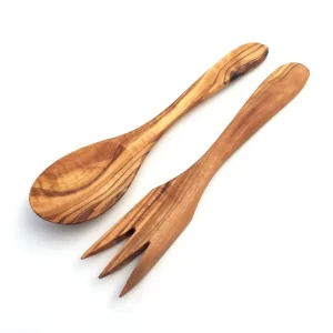 Medina Mood Paris Salad Spoons Olive Wood