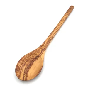 Medina Mood Round oval cooking spoon made olive wood: 30cm