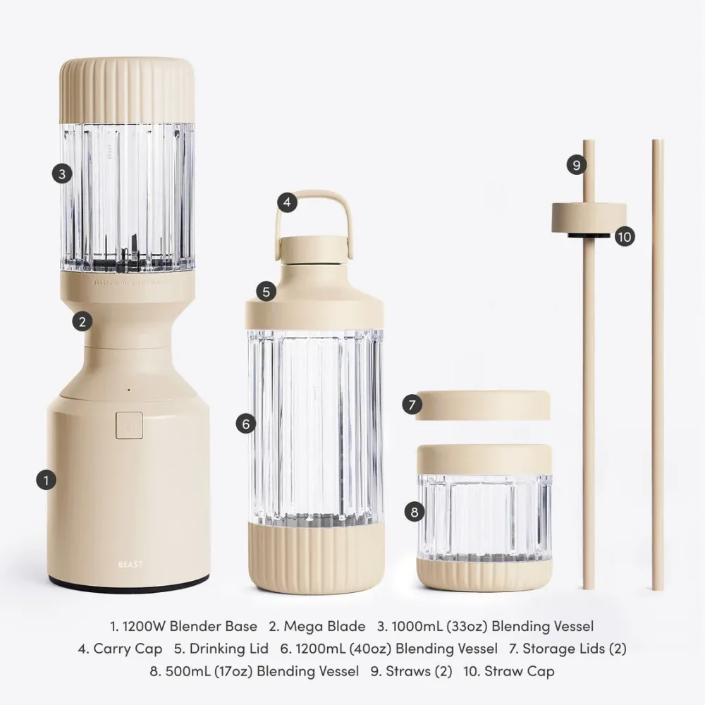 Mega Plus 1200 blender - sand