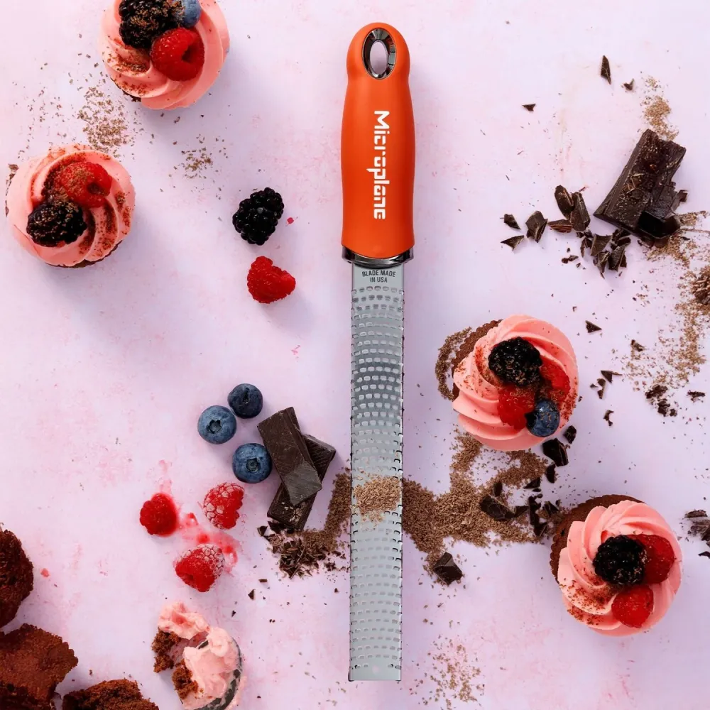 Microplane rivejern zester i orange