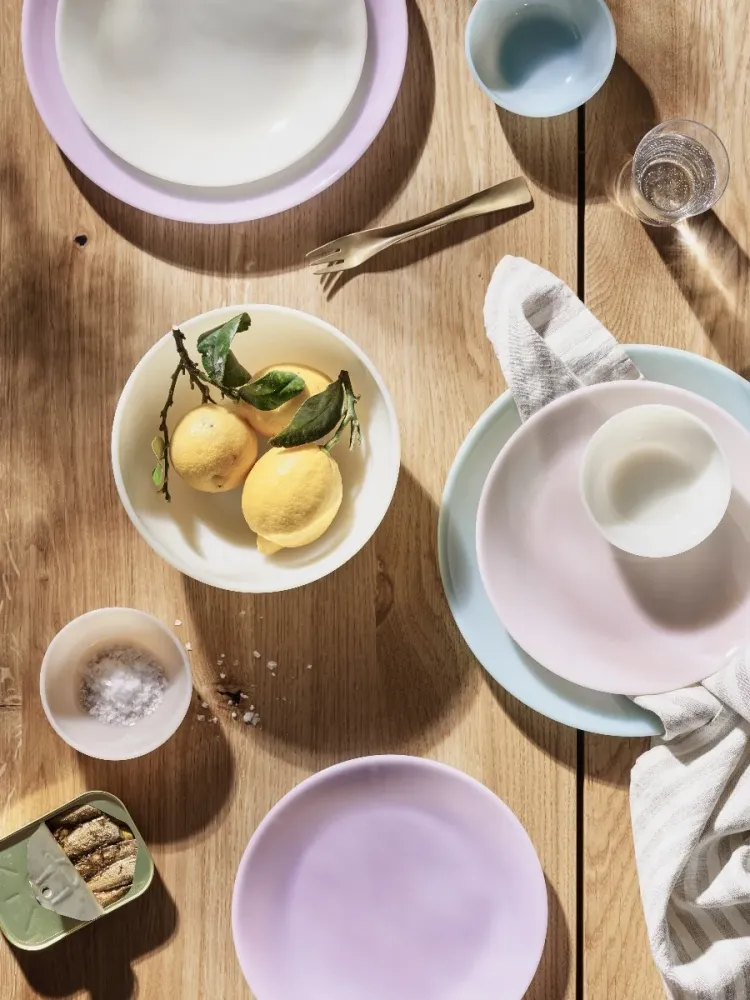 Milk frokoststallerken, lavender - Ø20,5 cm.
