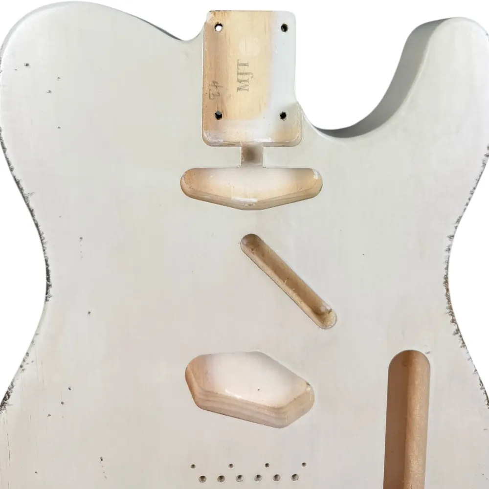 MJT Aged Nitro Telecaster Pine Body - Blond
