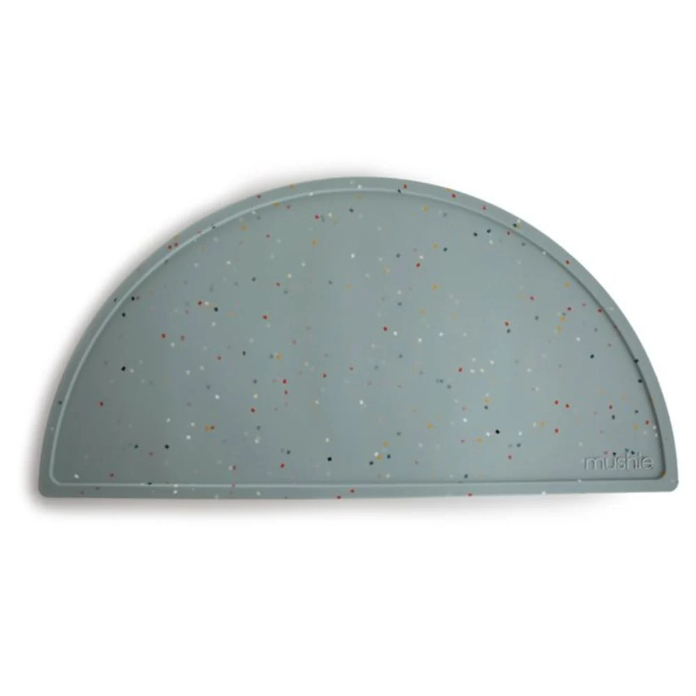 Mushie Cambridge Blue Confetti bordunderlag