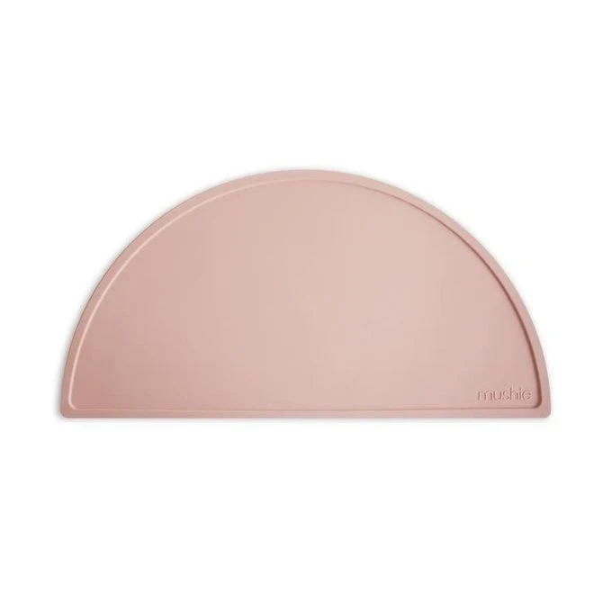 Mushie Silikone bordunderlag Blush