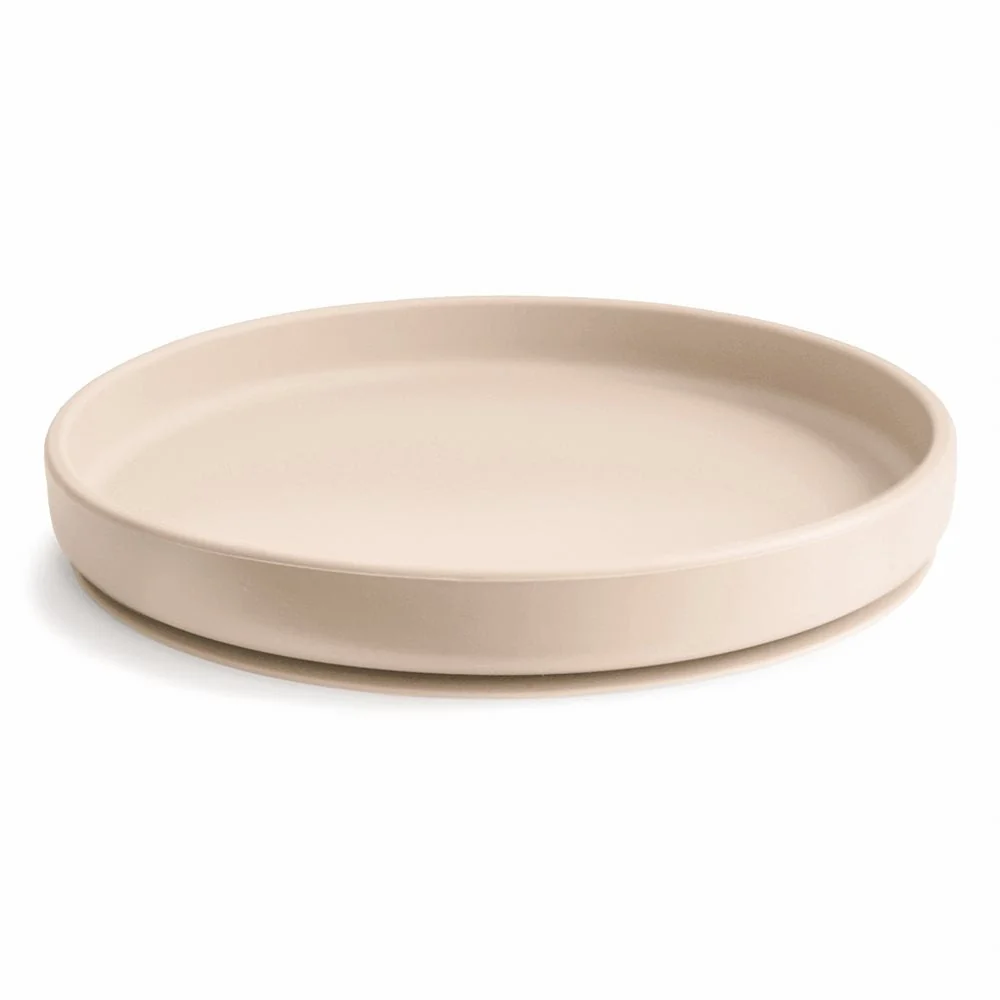 Mushie Silikoneplade med sugekop Classic Shifting Sand