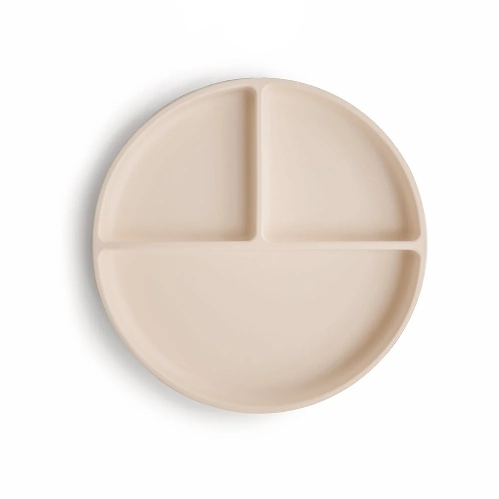 Mushie Silikoneplade med sugekop Shifting Sand