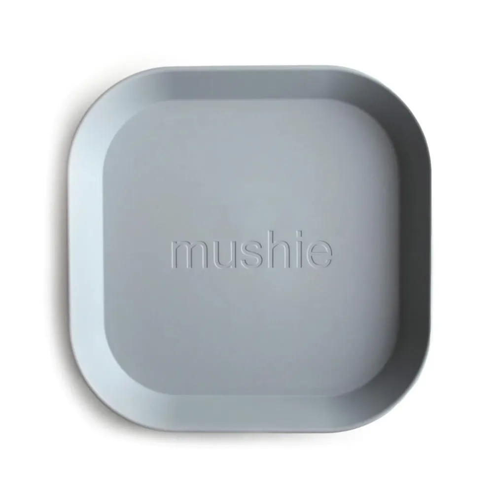Mushie Square Cloud børnetallerkensæt