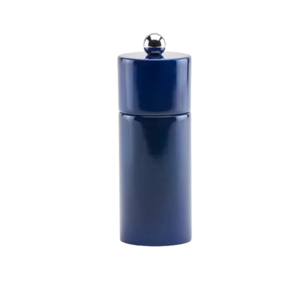 Navy Mini Column Salt- eller Pebermølle