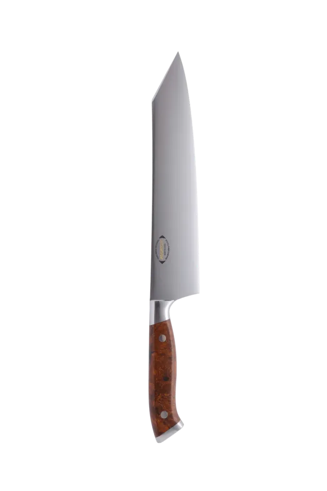 Nenox 240 mm Wide Kiritsuke Desert Ironwood