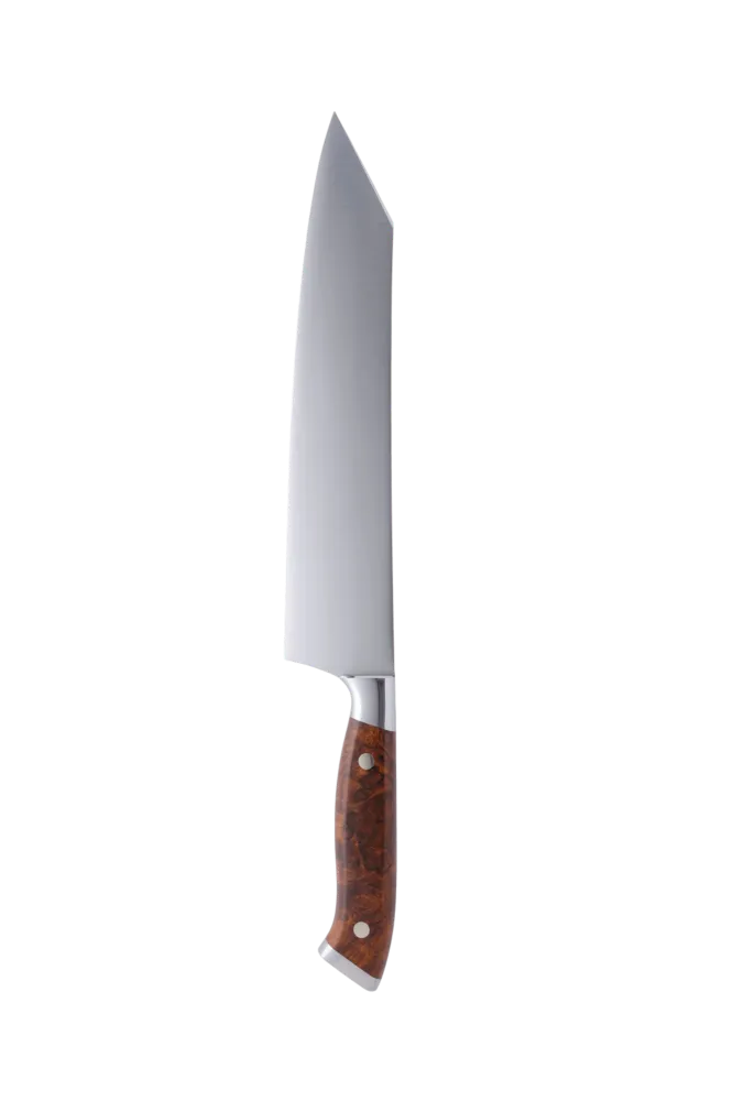 Nenox 240 mm Wide Kiritsuke Desert Ironwood