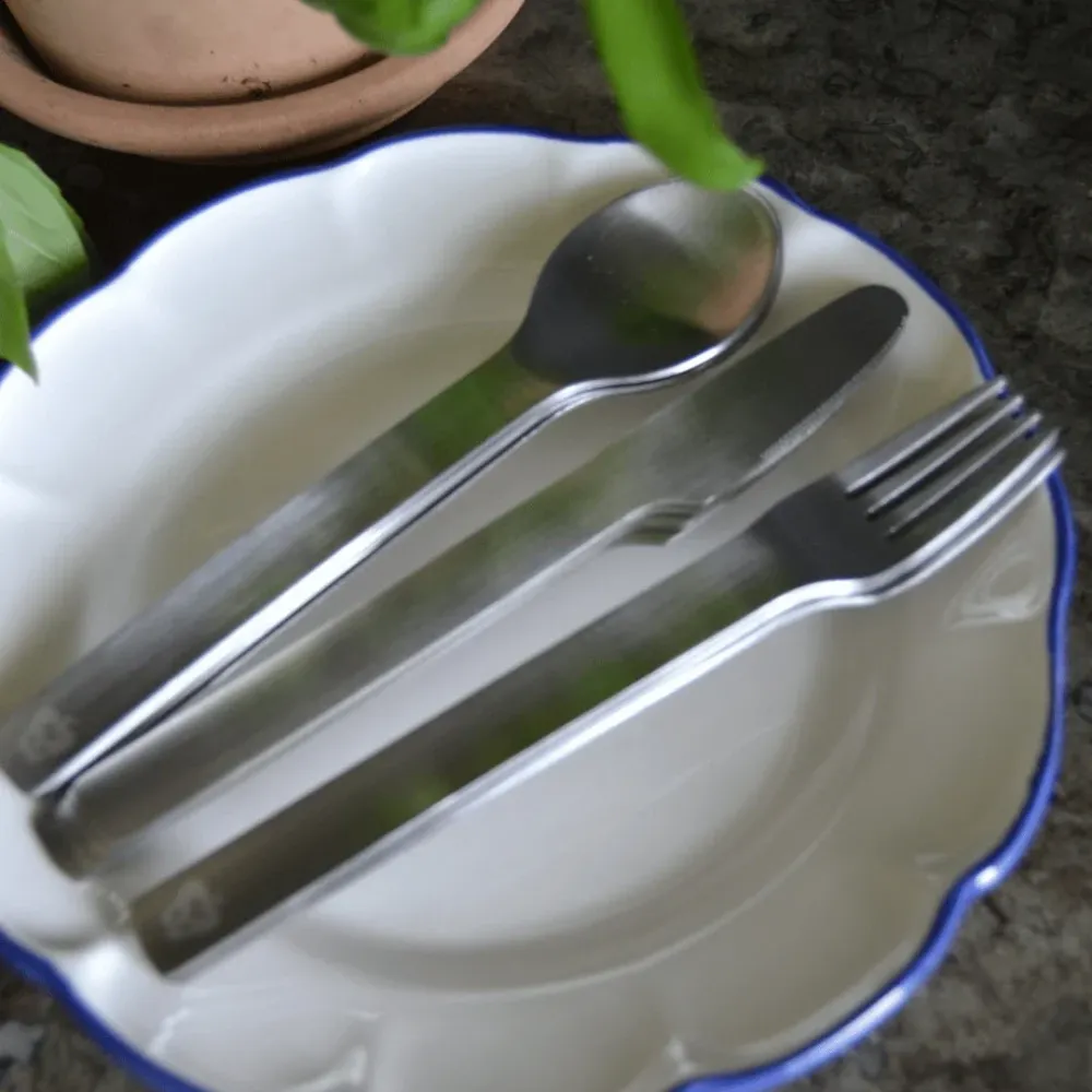 NIKO JUNE STEEL CUTLERY II - PICK UP - 12 PCS