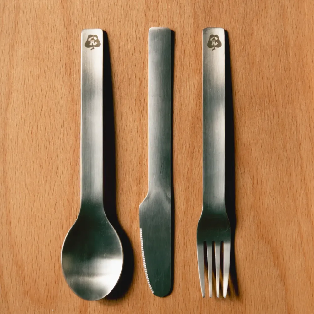 NIKO JUNE STEEL CUTLERY II - PICK UP - 12 PCS