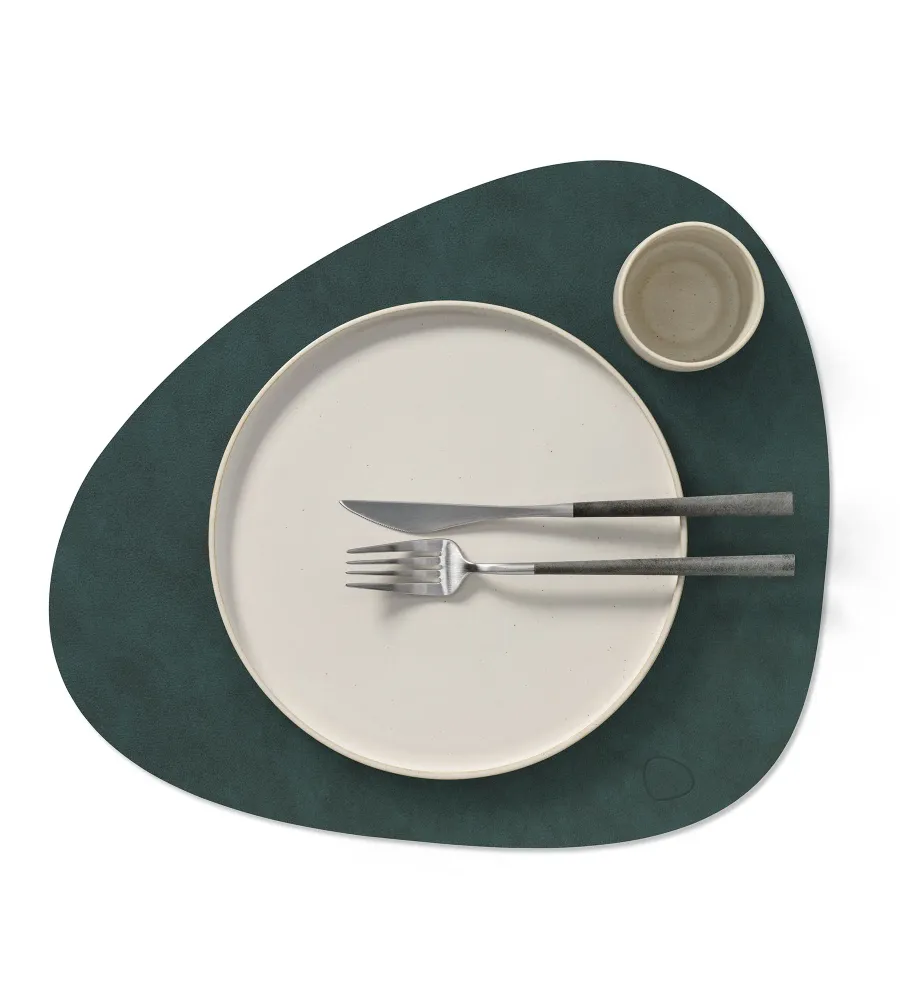 Nupo curve. dækkeserviet - dark green