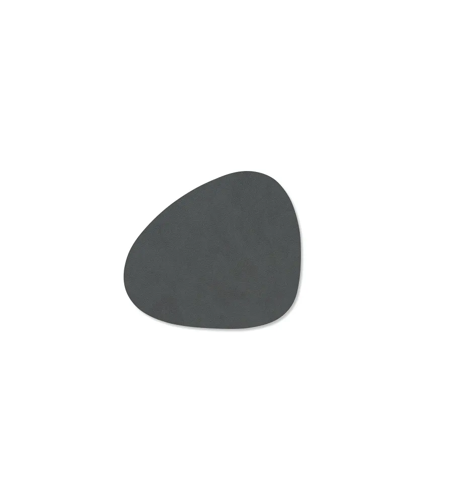 Nupo glasbrik curve, anthracite - 11 x 13 cm.