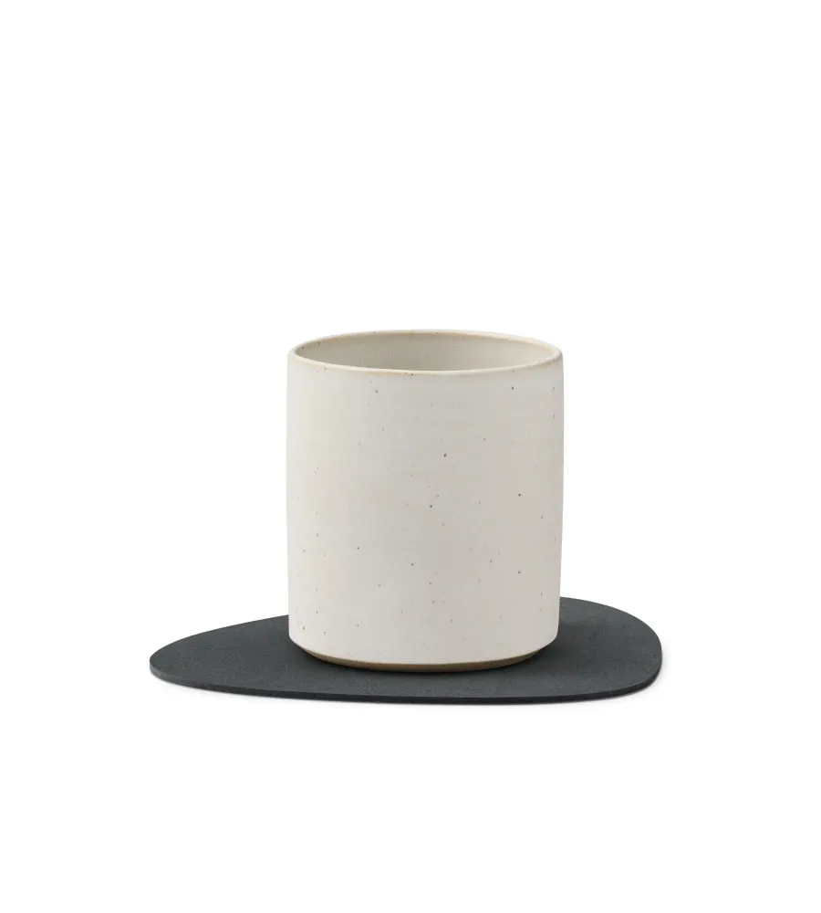 Nupo glasbrik curve, anthracite - 11 x 13 cm.