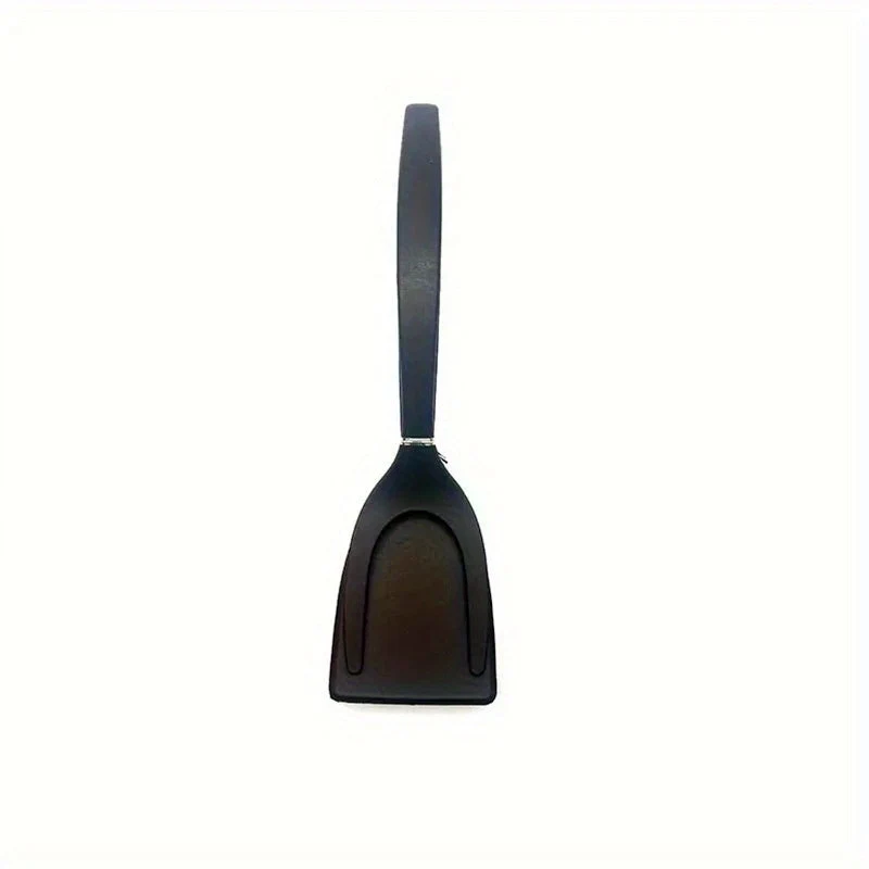 Nylon Cooking Tongs | 2--1 Spatula Combo Heat-Resistant Black