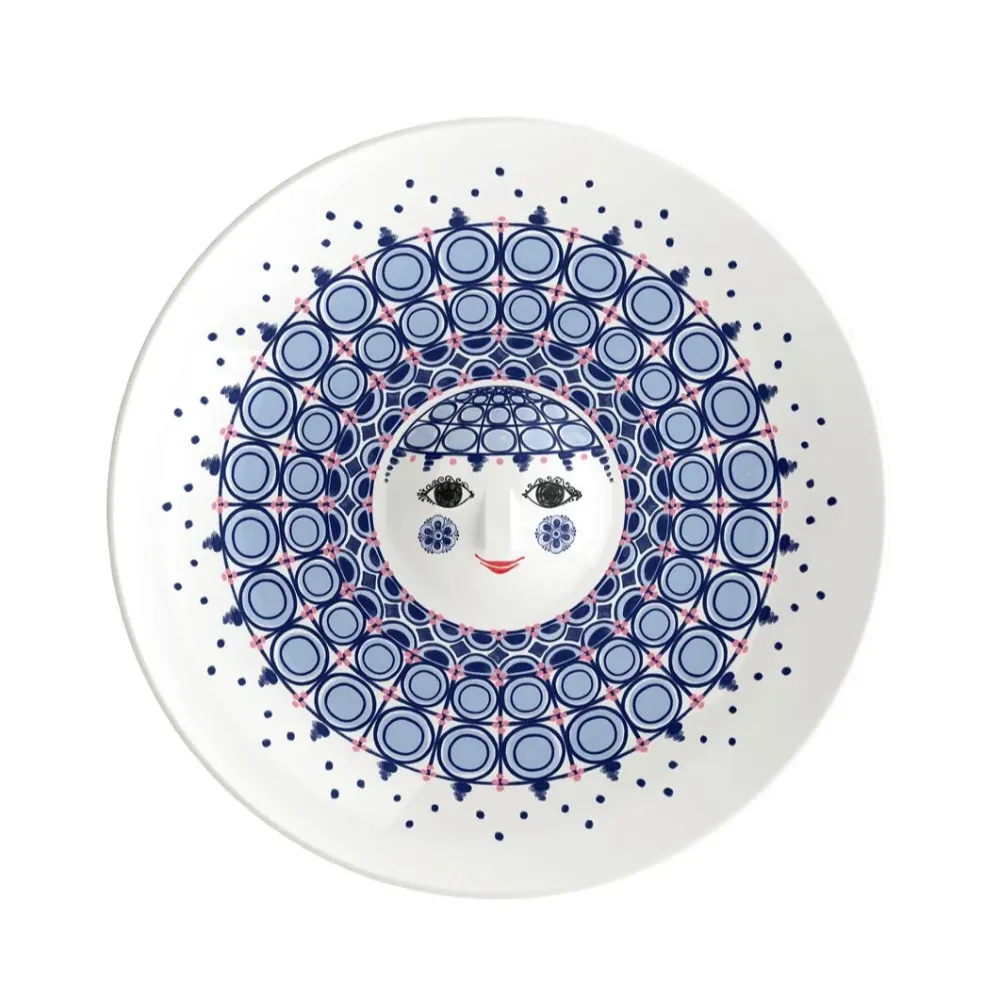 Olga fad, blå - Ø33 cm