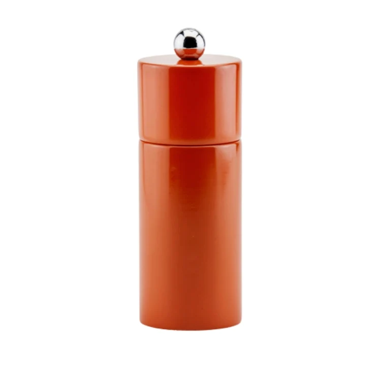 Orange Mini-søjle salt- eller peberkværn