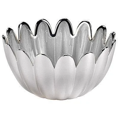 Ottaviani Margherita centerpiece 12cm H.6.5cm sølvglas 800366