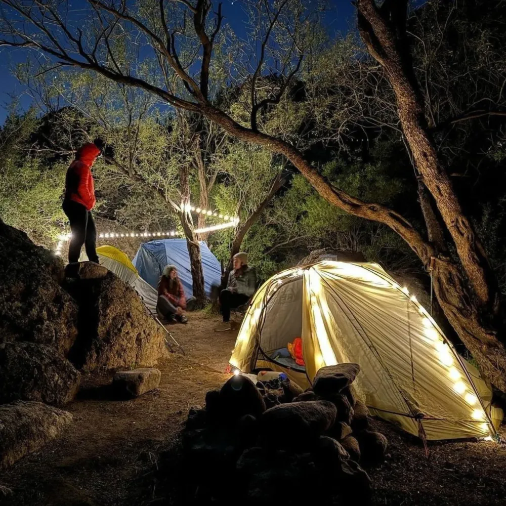Outdoor LED String Light | Waterproof Rechargeable Camping Lantern