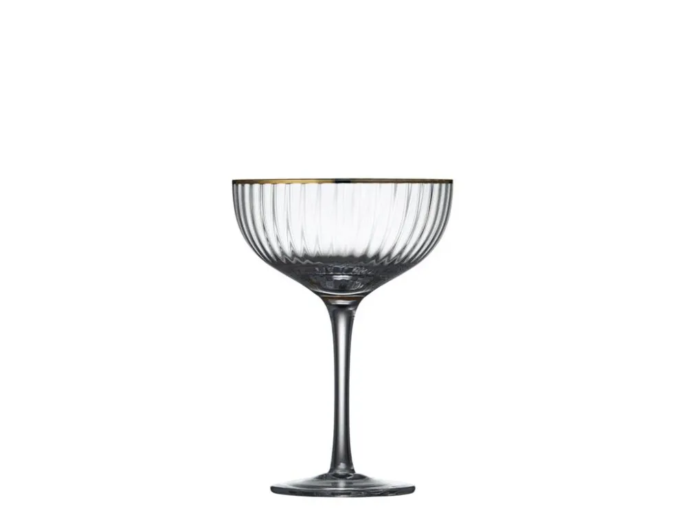 Palermo Cocktailglas, guldfarvet - 4 stk.