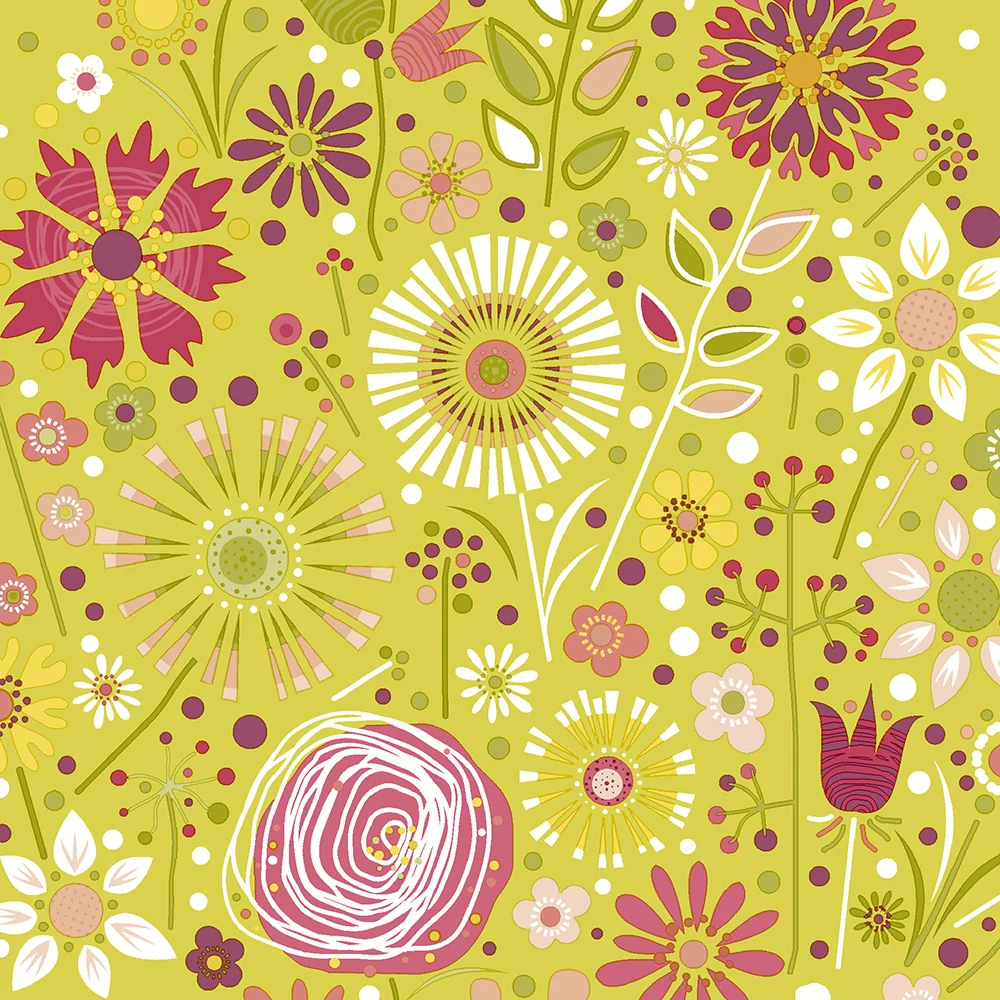 Papir+Design Luncheon Servietter (blomsterfelt)