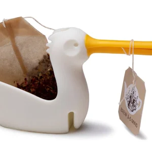 Pelicup holder til tepose - hvid