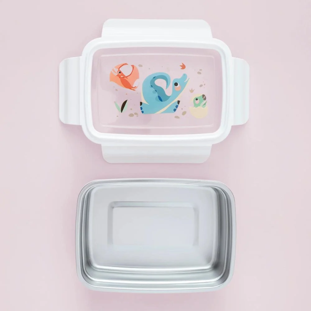 Petit Monkey børne-bento-dinosaur-madkasse