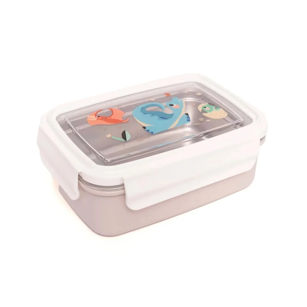 Petit Monkey børne-bento-dinosaur-madkasse