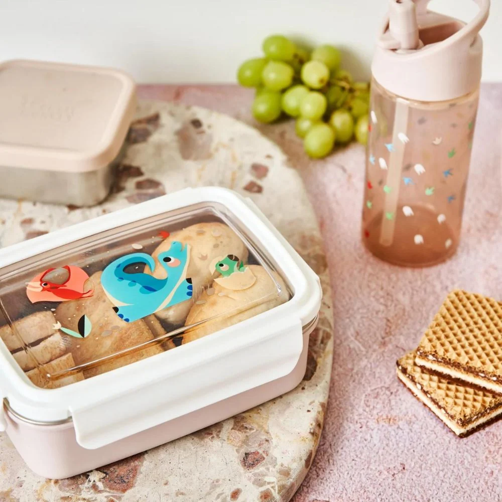 Petit Monkey børne-bento-dinosaur-madkasse