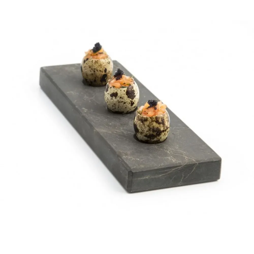 Petitfour tallerken i marmor