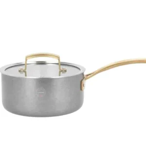 Pillivuyt Gourmet Durance Kasserolle med låg 2 liter 18 cm Rustfrit stål