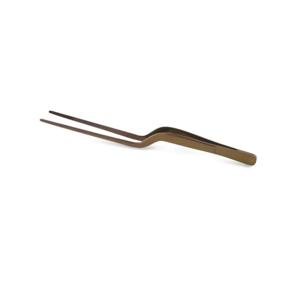 Pincet i titanium, kobber, 14 cm
