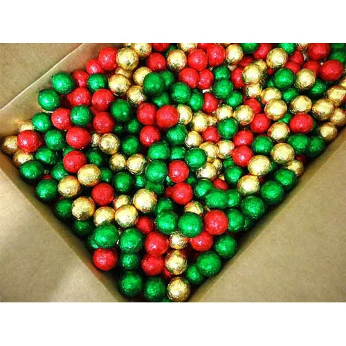 Pink Lady Red Gold & Green Baubles 6 kg (Apx. 1000pc)