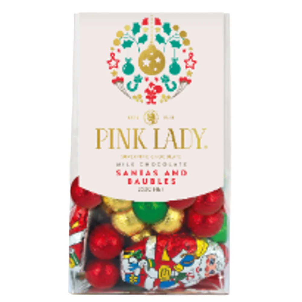 Pink Lady Santa og Baubles 232G