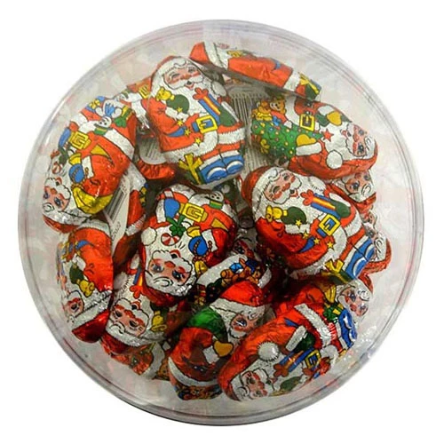 Pink Lady Solid Milk Chocolate Santas 2 kg (APX 100pc/karbad)