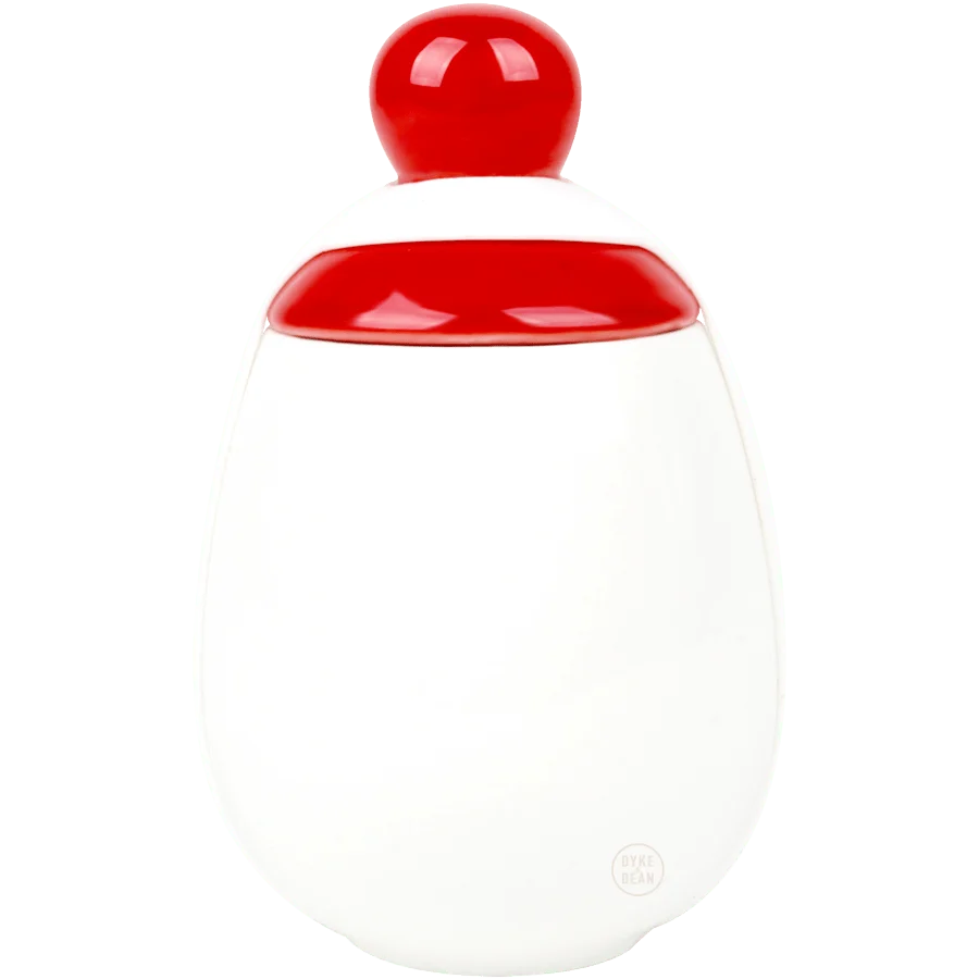 RØD PORCELÆN ÆGKØDLER