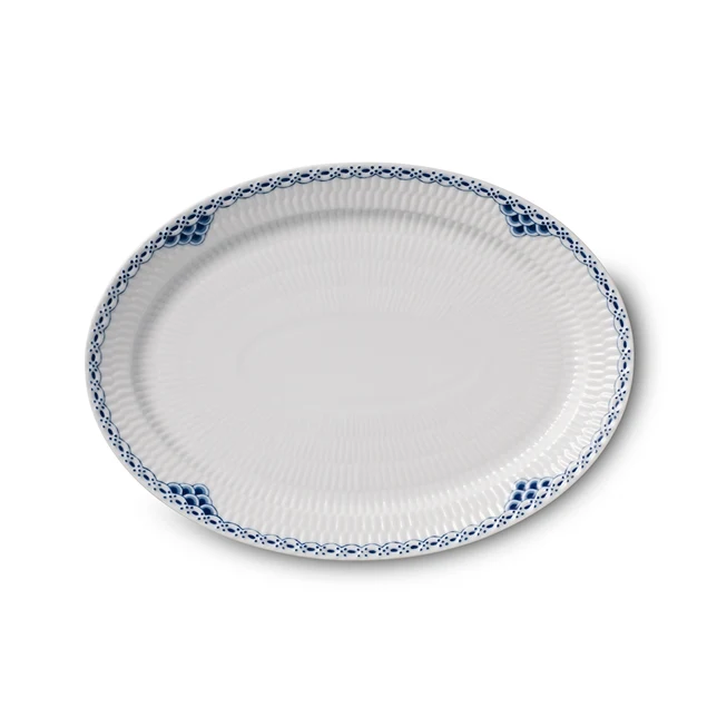 Prinsesse oval tallerken - 28 cm.