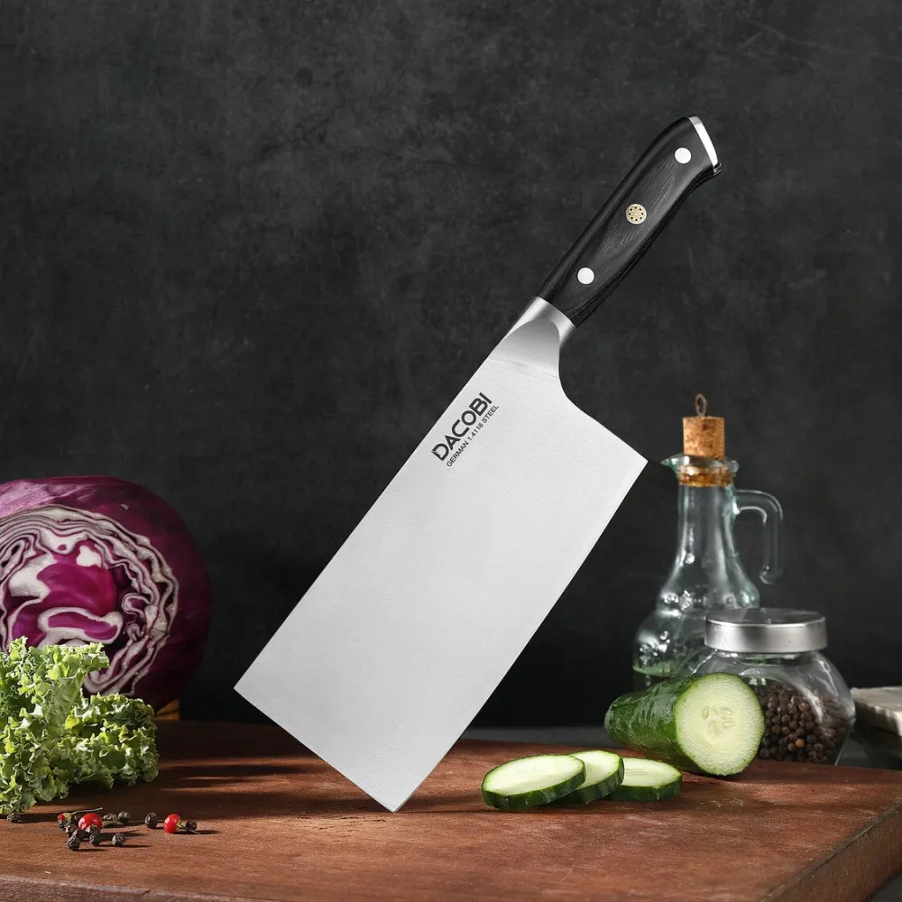 Professionel Cleaver C9, tysk stål 1.4116