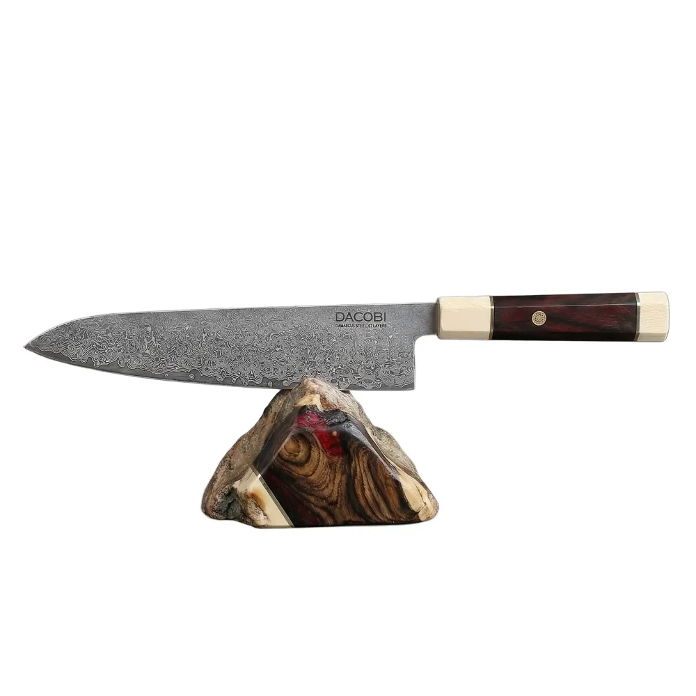 Professionel kokkekniv C11, Damaskus stål 67 lag