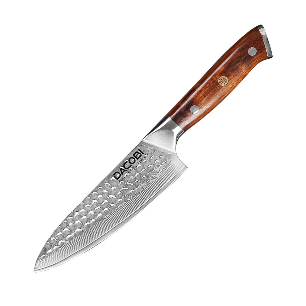 Professionel kokkekniv C41, Damaskus stål 67 lag