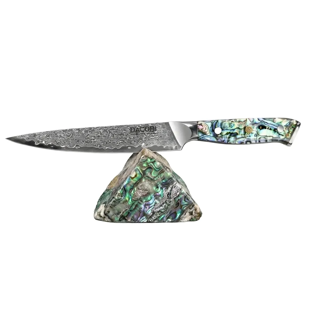 Professionel universalkniv C20, Damaskus stål 67 lag