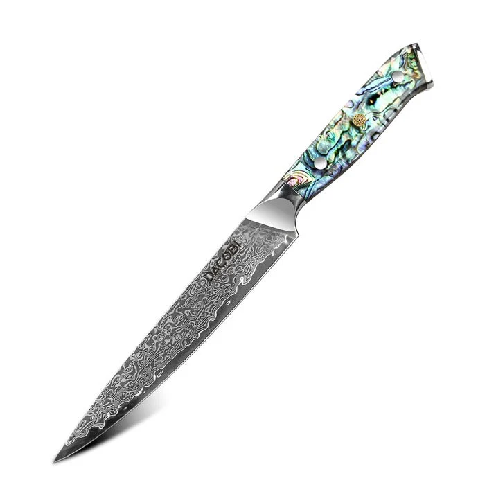 Professionel universalkniv C20, Damaskus stål 67 lag