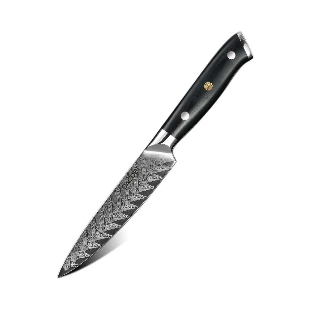 Professionel universalkniv C27, Damaskus stål 67 lag