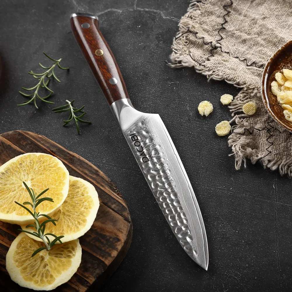Professionel universalkniv C37, Damaskus stål 67 lag