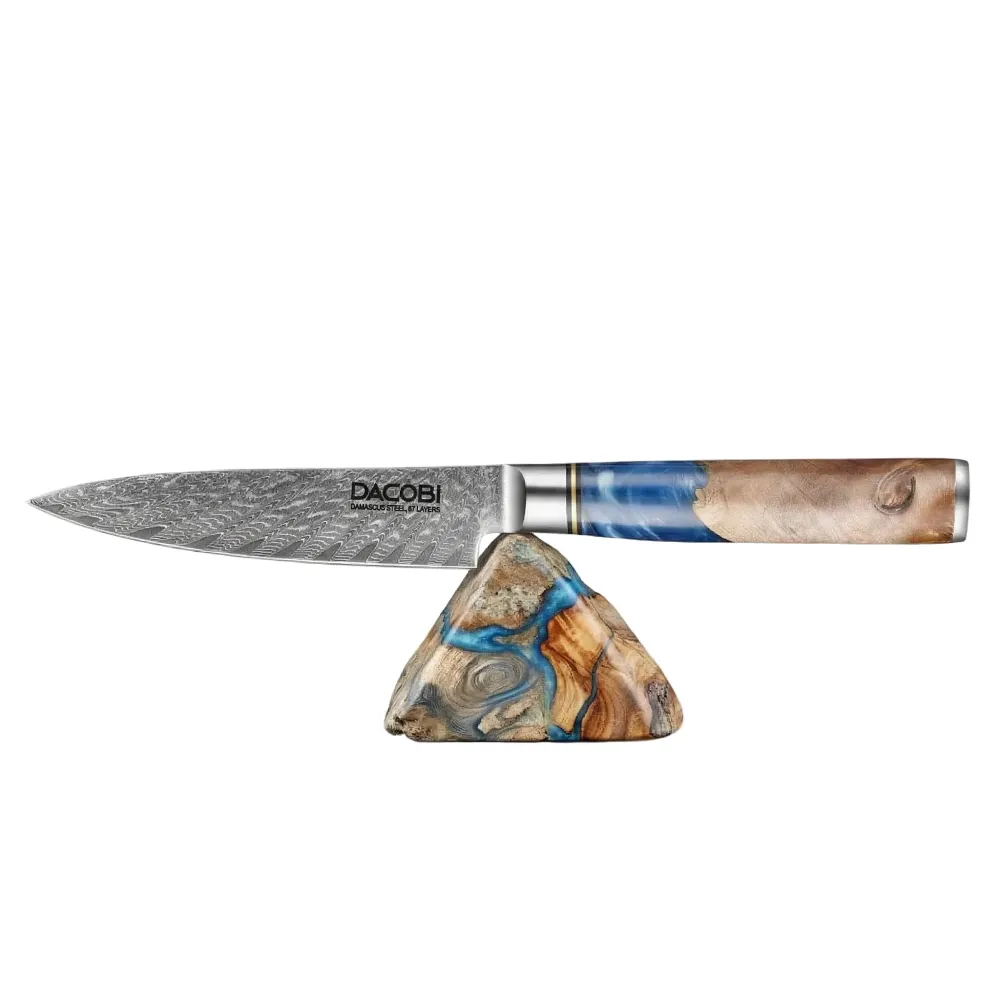 Professionel universalkniv C5, Damaskus stål 67 lag